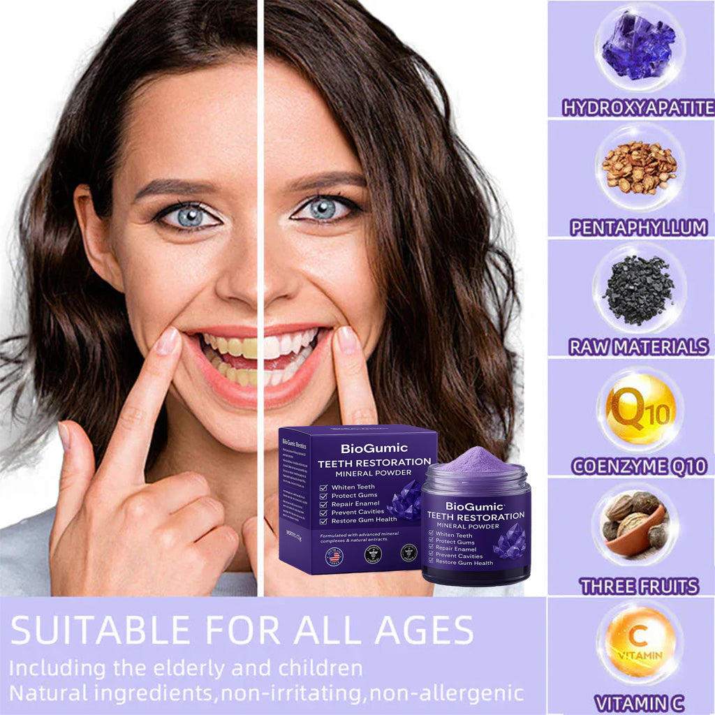 🦷 BioGumic™ — ADA-Certified Mineral Therapy for Total Oral Restoration 2