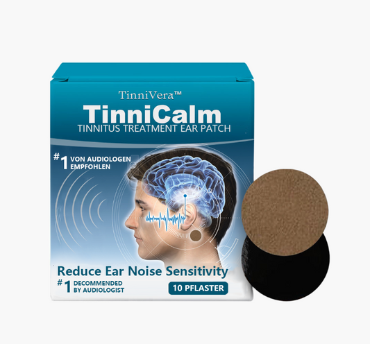 Silence the Ringing — Restore Peace to Your Ears in Just Days with TinniVera™ TinniCalm Tinnitus Treatment Ear Patch 💦