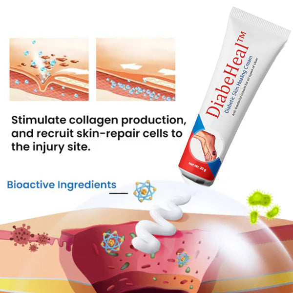 DiabeHeal™ Diabetic Skin Healing Cream 🌿