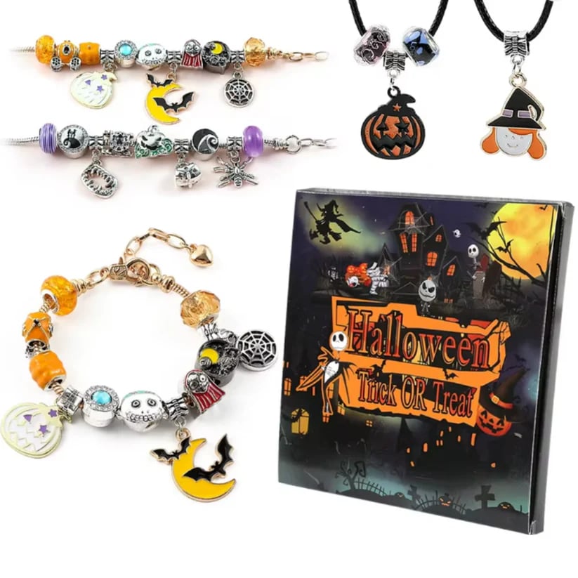 š„Hallowique⢠Halloween Treasures Charm Braceletš (Limited Edition.)