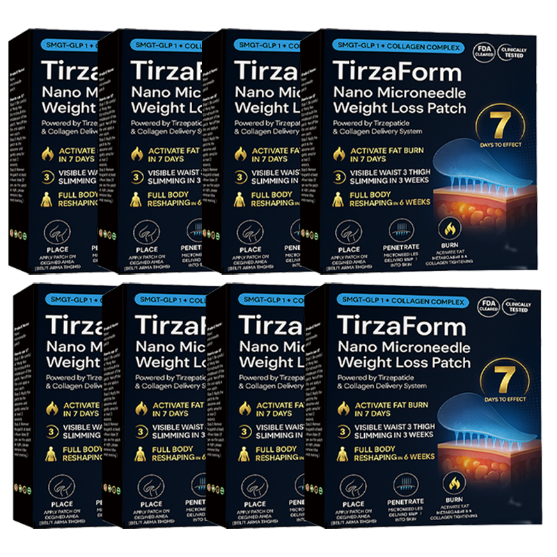 🔥 Best Seller-TirzaForm® SMGT-GLP-1 𝐓𝐢𝐫𝐳𝐞𝐩𝐚𝐭𝐢𝐝𝐞 & 𝐂𝐨𝐥𝐥𝐚𝐠𝐞𝐧 𝐍𝐚𝐧𝐨 𝐌𝐢𝐜𝐫𝐨𝐧𝐞𝐞𝐝𝐥𝐞 𝐖𝐞𝐢𝐠𝐡𝐭 𝐋𝐨𝐬𝐬 𝐏𝐚𝐭𝐜𝐡
