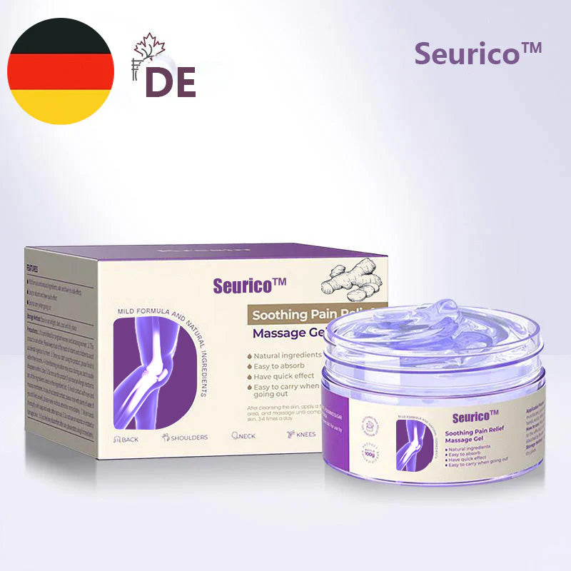🍀💪Offizielle Verkäufe: Seurico™ Schmerzlinderndes Massage-Gel mit Kurkuma und Emu-Öl zur Linderung von artritidy👨⚕️ Genehmigt von der American Osteopathic Association (IOA)💥