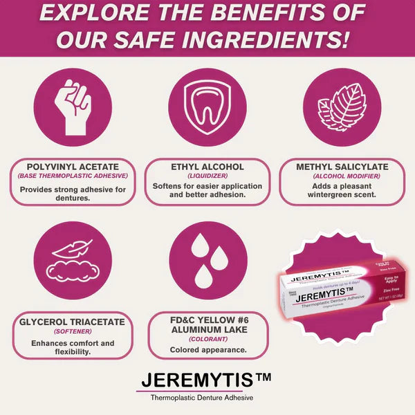 ⏰[Official Brand Store  ] DenturaMax™ Thermoplastic Denture Adhesive(✨BUY 2 GET 1 FREE🎁)
