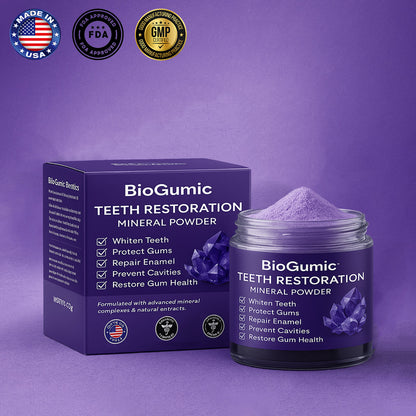 🦷 BioGumic™ — ADA-Certified Mineral Therapy for Total Oral Restoration 2