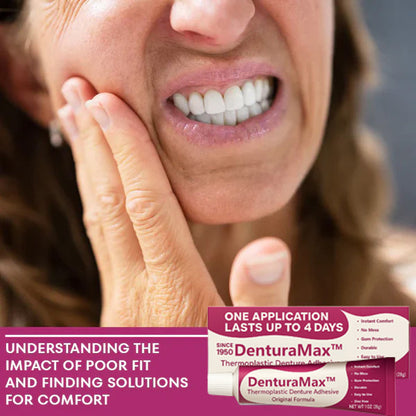 ⏰[Official Brand Store  ] 🦷 DenturaMax™ Thermoplastic Denture Adhesive  👨‍⚕️