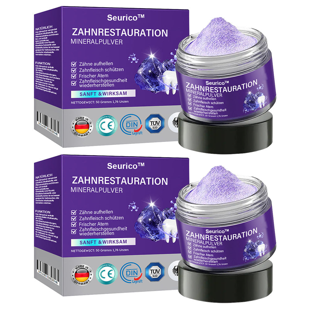 ✅Seurico™ Zahnfleischreparatur & Mundgesundheits-Pulver (CE-zertifiziert für Parodontitis, Mundgeschwüre und Zahnfleischrückgang)