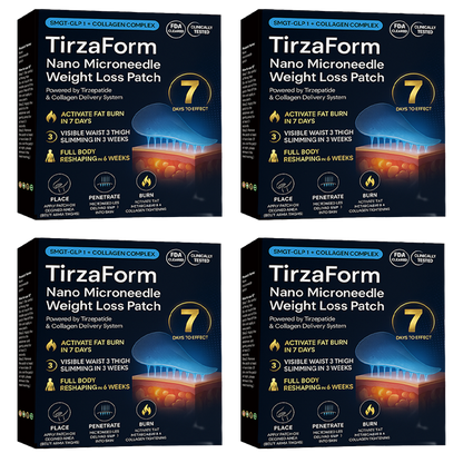 🔥 Best Seller-TirzaForm® SMGT-GLP-1 𝐓𝐢𝐫𝐳𝐞𝐩𝐚𝐭𝐢𝐝𝐞 & 𝐂𝐨𝐥𝐥𝐚𝐠𝐞𝐧 𝐍𝐚𝐧𝐨 𝐌𝐢𝐜𝐫𝐨𝐧𝐞𝐞𝐝𝐥𝐞 𝐖𝐞𝐢𝐠𝐡𝐭 𝐋𝐨𝐬𝐬 𝐏𝐚𝐭𝐜𝐡