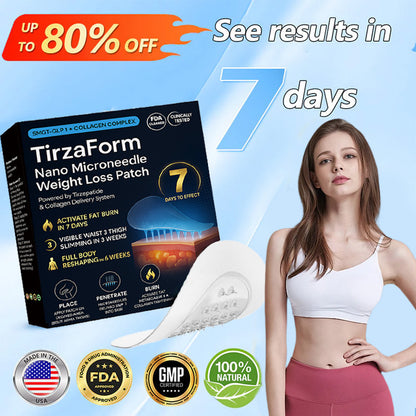 🔥 Best Seller-TirzaForm® SMGT-GLP-1 𝐓𝐢𝐫𝐳𝐞𝐩𝐚𝐭𝐢𝐝𝐞 & 𝐂𝐨𝐥𝐥𝐚𝐠𝐞𝐧 𝐍𝐚𝐧𝐨 𝐌𝐢𝐜𝐫𝐨𝐧𝐞𝐞𝐝𝐥𝐞 𝐖𝐞𝐢𝐠𝐡𝐭 𝐋𝐨𝐬𝐬 𝐏𝐚𝐭𝐜𝐡