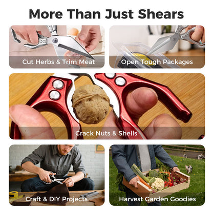 Kitchen Essential:CutForge™ Multifunctional Heavy-Duty Shears