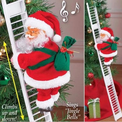 🎄 Christmas Sale: Climbing beads and ladders Santa Claus doll🎄🎄