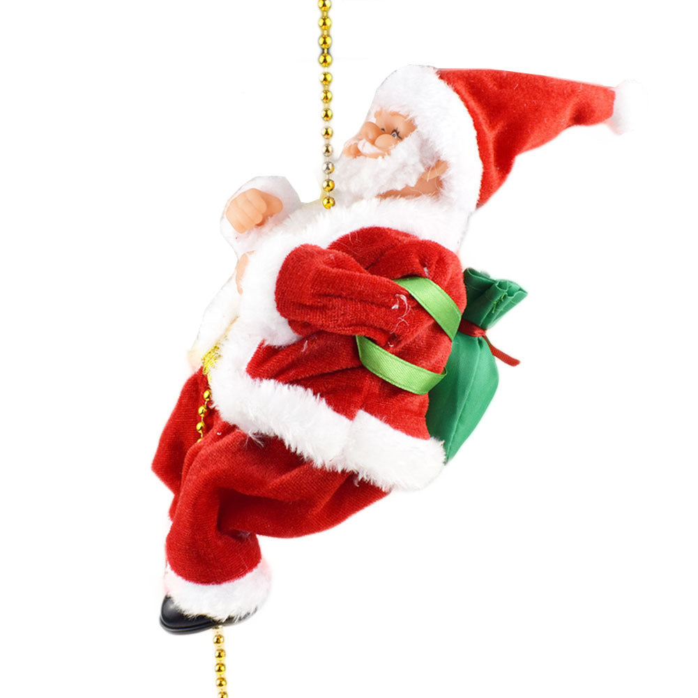 🎄 Christmas Sale: Climbing beads and ladders Santa Claus doll🎄🎄