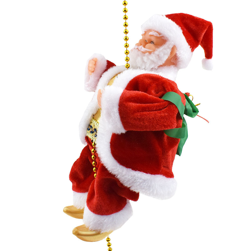 One  Santa Claus climbing beads doll（Golden feet）🎄