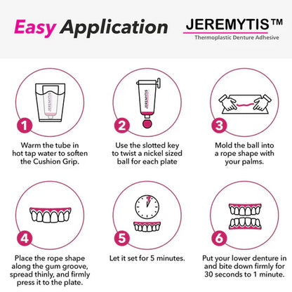 ⏰[Official Brand Store  ] DenturaMax™ Thermoplastic Denture Adhesive(✨BUY 2 GET 1 FREE🎁)