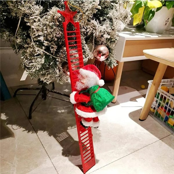 🎄 Christmas Sale: Climbing beads and ladders Santa Claus doll🎄🎄