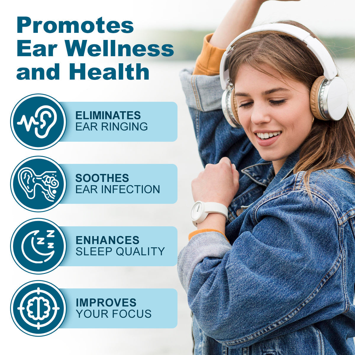 Silence the Ringing — Restore Peace to Your Ears in Just Days with TinniVera™ TinniCalm Tinnitus Treatment Ear Patch 💦